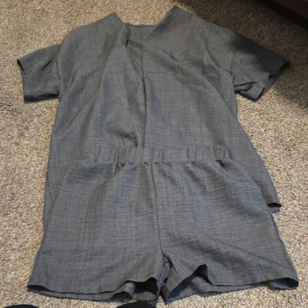 Gray Kids One Piece